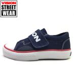 Yahoo! Yahoo!ショッピング(ヤフー ショッピング)ヴィジョン VISION STREET WEAR 靴 キッズ ジュニア スニーカー MATHEWS Jr. 19-23cm VKS-9361 NAVY DENIM ネイビーデニム ストリート 子供靴 男の子 女の子