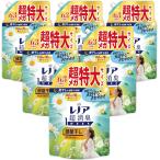【限定サイズ】レノア 超消臭1WEEK 柔軟剤 おひさまの香り 部屋干し 約6.3ヶ月分 詰め替え 2,060mLx6袋 大容量 特大容量 メガサイズ