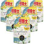 レノアハピネス 夢ふわタッチ 柔軟剤 ホワイトティー 1,900mL×6袋 約6ヶ月分 詰め替え 特大容量 大容量 超特大サイズ メガジャンボサイズ