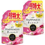 レノア ハピネス 夢ふわタッチ 柔軟剤 アンティークローズ 1,900mL×2袋 約6ヶ月分 詰め替え 特大容量 大容量 超特大サイズ メガジャンボサイズ