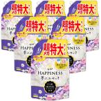 レノア ハピネス 夢ふわタッチ 柔軟剤 リラックスナイト ホワイトムスク 詰め替え 1,900mL×6袋 約6ヶ月分 超特大サイズ メガジャンボサイズ