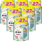 ショッピングボールド ボールド 柔軟剤入り 洗濯洗剤 液体 ホワイトティー＆フローラルの香り 詰め替え 1950g×6袋 約2.7ヶ月分 大容量 特大 強洗浄