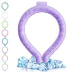 ネッククーラー 冷却グッズ 熱中症対策 クールネックリング アイスネックリング 冷感 首 冷却 首掛け Shrykury 自然凍結 28℃