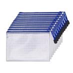  водонепроницаемый сетка B6 квитанция о получении файл файл пакет молния тип половина прозрачный PVC производства офисные принадлежности материалы документы регулировка место хранения 10 шт 