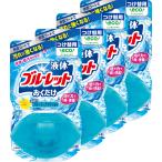 まとめ買い液体ブルーレットおくだけ トイレタンク芳香洗浄剤 清潔なブルーミーアクアの香り 詰め替え用