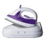 スチームアイロン コードレス 軽量 温度調節 コンパクト 霧吹き機能 スチームショット セラミックコート 収納ケー スチーム機能3種類