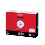 nitak(Nittaku) настольный теннис мяч 3 Star premium clean 1 дюжина NB1701 белый 40mm