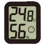 デジタル温湿度計 ブラック シンワ測定 Shinwa Sokutei 環境チェッカー 73248