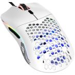 Glorious グロリアス モデルo ゲーミング マウス ホワイト RGB 6個プログラムボタン USB 有線 軽量マウス 国内正規品 (