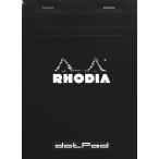 RHODIA(rotia) блокнот для заметок точка накладка No.16(A5) 80 листов точка . водоотталкивающий покрытие швейная машина глаз входить PEFC засвидетельствование получение черный R