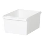  кейс для хранения место хранения box Like ito(like-it) в машине накладывающийся полки сверху воспроизведение материал 51% и больше использование . источник .. цвет bok примерно ширина 19x внутри 27.3x высота 13cm белый 
