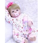 リボーンドール 赤ちゃん人形 プリンセスガール フルボディ柔らかいシリコーン 約22インチ 約55センチ
