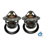 サーモスタット2個セット　日野　プロフィア（FR/FS/FW/FN/SH）E13C＜78V-82P9x2＞　
