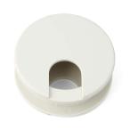 配線孔キャップ LS60WT LS60型 ホワイト 1個 挟み込みタイプ ABS樹脂 適当板厚18-24 スガツネ SUGATSUNE LAMP ランプ 在庫品