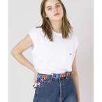 ダントン DANTON Tシャツ カットソー トップス フレンチスリーブ 半袖 レディース