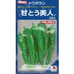 野菜種子 トウガラシ「甘とう美人」 500粒（タキイ種