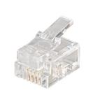  Джеф com высококлассный modular штекер сообщение линия для штекер модель :6P4C входить число :25 шт MJH-604