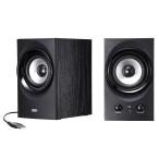  Sanwa Supply High Power USB динамик 25.6W мощность низкий звук усиленный passive радиатор установка черный MM-SPU9BK