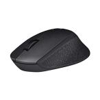  Logicool M331BK беспроводная мышь беспроводной тихий звук 3 кнопка срок службы батареи максимальный 24ke месяц мышь M331 черный внутренний стандартный товар 