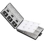  Elecom память футляр для карточек SD кейс пластик SD18 листов + microSD18 шт. входит черный CMC-SDCPP36BK