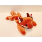 キツネぬいぐるみ　Ty ビーニーズベイビーズ　sly　誕生日　1996/９/12生まれ　ギフトぬいぐるみ　インテリア雑貨　コレクション