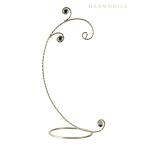 ワイヤーオーナメントハンガーゴールド クリスマス　ハルモニア　