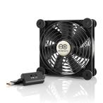 AC Infinity MULTIFAN S3 静音 120mm USB Fan 冷却ファン UL認定済み 受信機 DVR プレイステーション Xbox パソコン キャビネット 冷却 デュアルバージョン