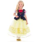 (Large (5-7 Yrs)) - Little Adventures Delux Snow White Dress Up Costume for Girls - Large (5-7 Yrs)　並行輸入品