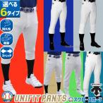 野球 デサント ユニフォームパンツ ズボン レギュラーフィット ショートフィット レギュラー ロング 2重補強 ストレート 下 練習着 パンツ 6タイプ DES-DB-101-S
