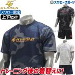 50％OFF 野球 ハイゴールド スワロー限定 オーダー ウエア Tシャツ 半袖 ハーフパンツ 上下セット HIG-002SW トレーニング 練習 ウェア ウエア ランニング トレ