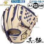 ハイゴールド 硬式グローブ  内野手用 野球 真極 軟式