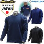 野球 防寒着 ミズノ ミズノプロ テックスウェット 丸首 長袖 ウェア アウター トレーニングウエア 12JE2K