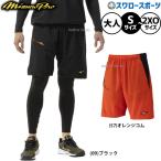野球 ミズノ ミズノプロ ウェア ウエア ハーフパンツ 半ズボン 練習着 トレーニング ボトムス メンズ レディース ユニセックス 限定 大人用 一般用 12JFDJ72 MIZ