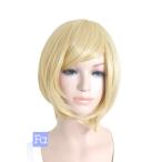  костюмированная игра парик Short Bob [ Royal Blond ][ парик сеть есть ] костюмированная игра парик Bob Bob парик цвет золотой . жаростойкий (bo-613c)