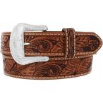 トニーラマ (TONY LAMA) ウエスタンベルト FLORA HAND TOOLED TAN C40064