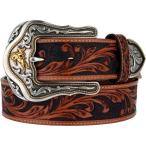 トニーラマ (TONY LAMA) ウエスタンベルト WESTERLY RIDE BELT BROWN TLC41514
