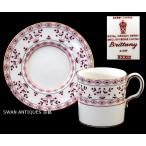 ロイヤルクラウンダービー　【Royal Crown Derby】　1960年 ブリタニー デミタスカップ＆ソーサー 英国製