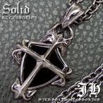 Yahoo! Yahoo!ショッピング(ヤフー ショッピング)n722 100％本物保証 天然石オニキス クロス シールドネックレス プラチナブラックcolor 黒 ブラック 盾 おしゃれ