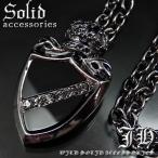 100% подлинный товар гарантия натуральный оникс Kirameki . cut Glass Stone колье ювелирные изделия аксессуары готический блокировка Crown .. защита . стальной colorn937