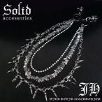 Yahoo! Yahoo!ショッピング(ヤフー ショッピング)超重厚 ダガータイプ 3連 ウォレットチェーン お兄系 パンク v系 ウォレット チェーン ファッション おしゃれ w86