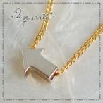 Aquvii／アクビ Arrow sign Necklace 横サイン 矢印をモチーフにしたネックレスAquviiオリジナルNecklaceメール便可能
