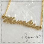 Aquvii／アクビ Hohoemi Necklace 微笑みネックレスモナリザの微笑み をモチーフとしたAquviiオリジナルネックレスメール便可能