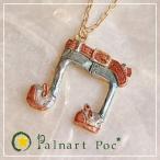 パルナートポック Palnart Poc 二連符 デニム オンプ 音符 ネックレス BroughSuperior ブラフシューペリア メール便送料無料