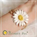 パルナートポック Palnart Poc ラウテルンブレス ブレスレット 大きなマーガレットの花のブレスレット BroughSuperior ブラフシューペリア メール便送料無料