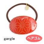 Yahoo! Yahoo!ショッピング(ヤフー ショッピング)ガーグル gargle ヘアゴム 麻の葉和紙 レッド 和柄 ヘアアクセサリー