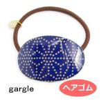 Yahoo! Yahoo!ショッピング(ヤフー ショッピング)ガーグル gargle ヘアゴム 麻の葉和紙 ブルー 和柄 ヘアアクセサリー