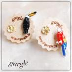 Yahoo! Yahoo!ショッピング(ヤフー ショッピング)gargle/ガーグル tropical bird トロピカルバード ピアスオウムとオオハシモチーフメール便可能 カラフル アクセサリー