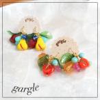 Yahoo! Yahoo!ショッピング(ヤフー ショッピング)gargle/ガーグル tropical fruits トロピカルフルーツ ピアス色鮮やかなフルーツのピアスです リンゴ 洋なし フルーツ くだもの 大きめ かわいい