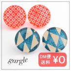 Yahoo! Yahoo!ショッピング(ヤフー ショッピング)ガーグル gargle 和紙 ピアス 着物 和風 日本 かわいい 揺れる アクセサリー 正月 晴れ着 和柄 緑 赤 丸 樹脂