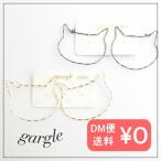 Yahoo! Yahoo!ショッピング(ヤフー ショッピング)gargle ガーグル ネコシルエット ピアス メール便可能 ねこ 猫 ネコ かわいい アクセサリー フープ 黒猫 ライン 大きい シンプル ニッケルフリー
